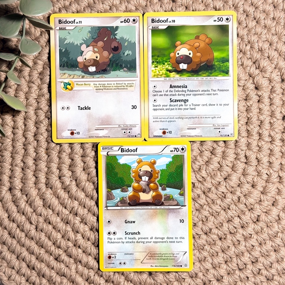 BIDOOF BUNDLE ⋆ POKEMON